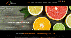 Desktop Screenshot of frutasmartinho.com